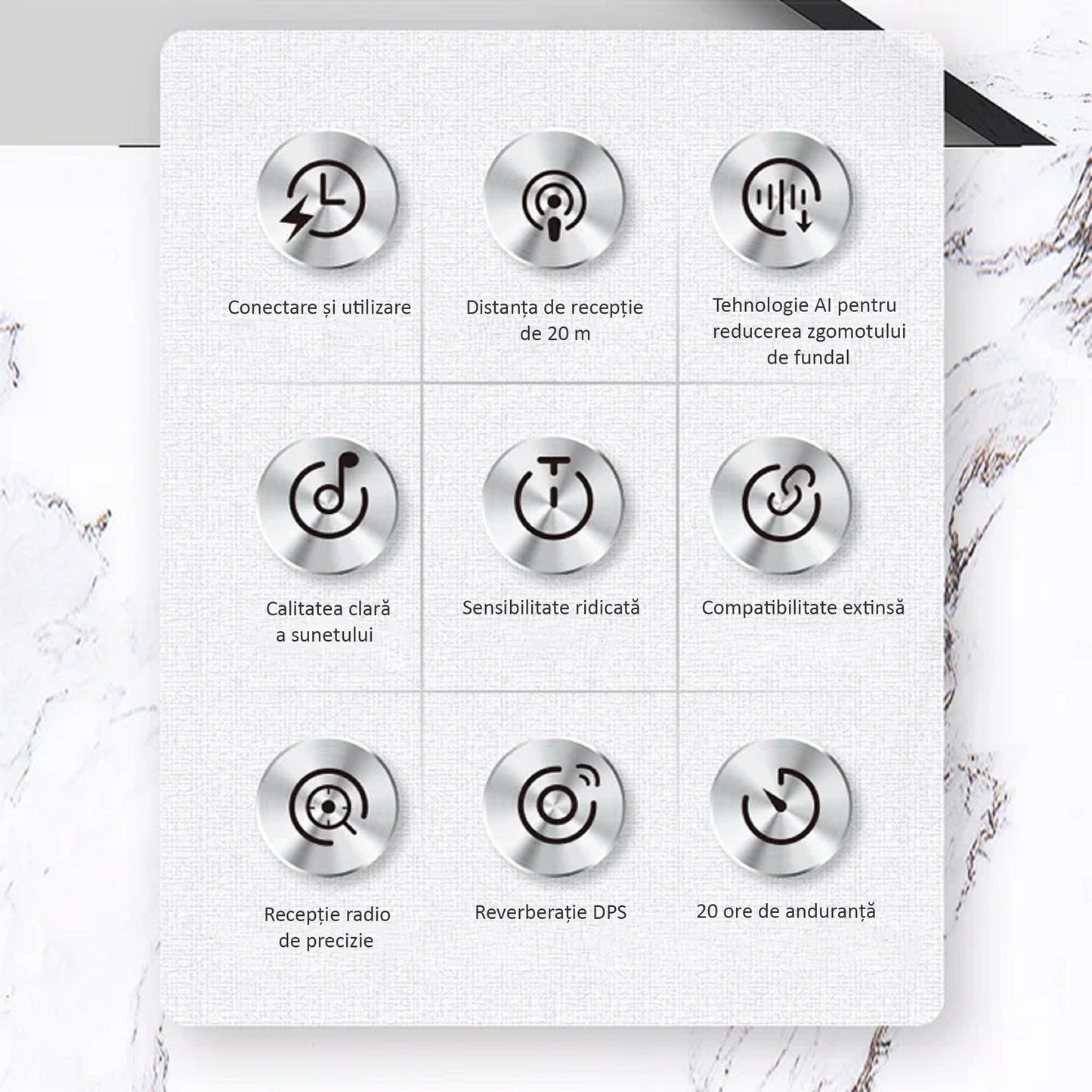 Set 2 Microfoane Lavaliera Wireless, Plug and Play, Noise Cancelling, Omnidirectional, Type C, Adaptor Apple si USB, Negru