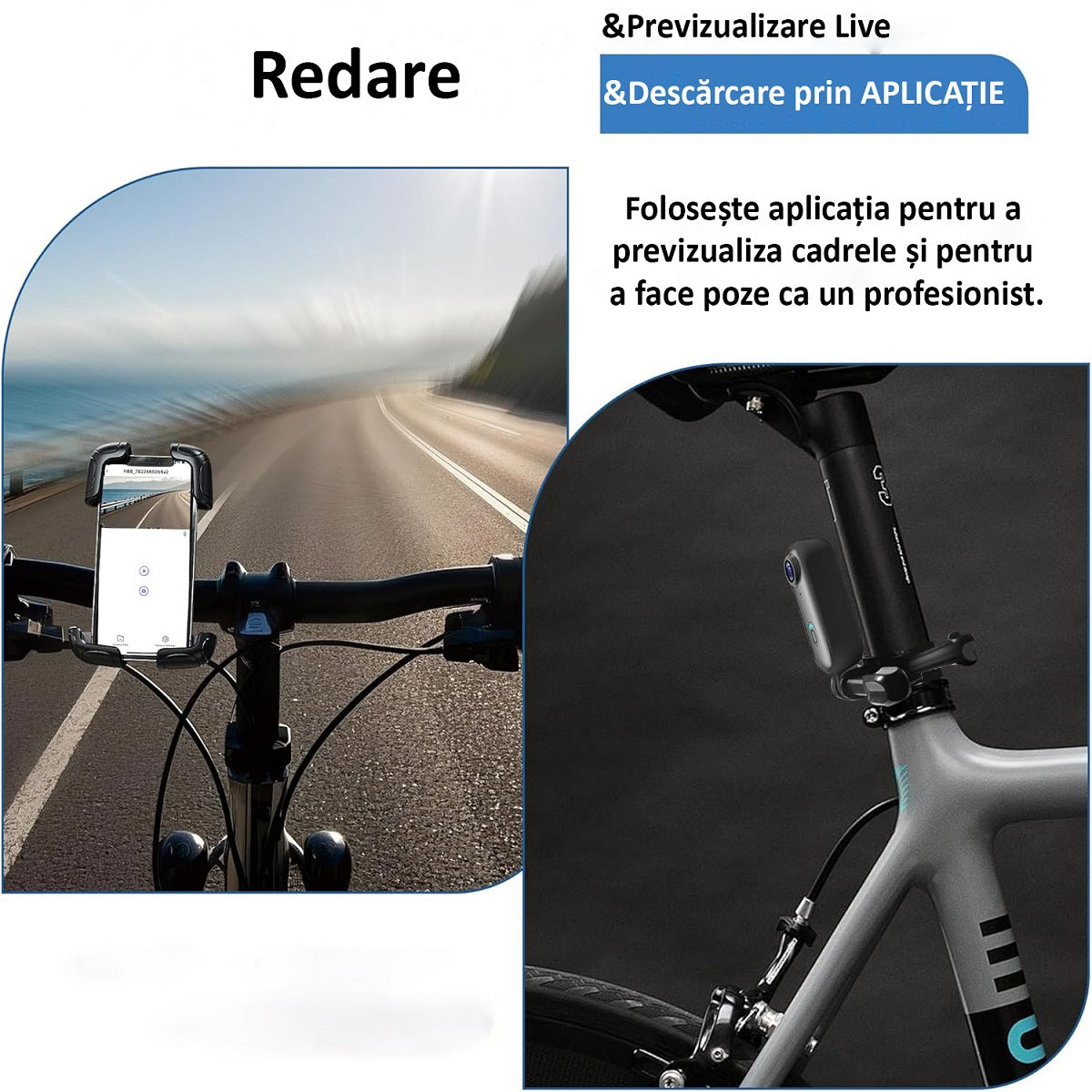 Camera Video Corporala 4K Ultra HD ENZIRO®, Rezolutie 3840*2160, Conectare WiFi, Body Cam, Unghi Larg 120º, Card Memorie Inclus 64 GB, Negru