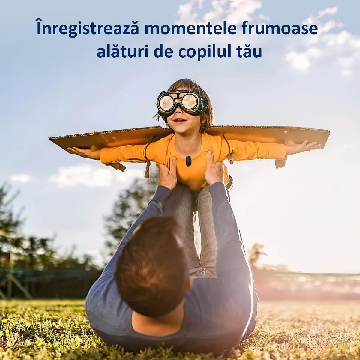 Camera Video Corporala 4K Ultra HD ENZIRO®, Rezolutie 3840*2160, Conectare WiFi, Body Cam, Unghi Larg 120º, Card Memorie Inclus 64 GB, Negru